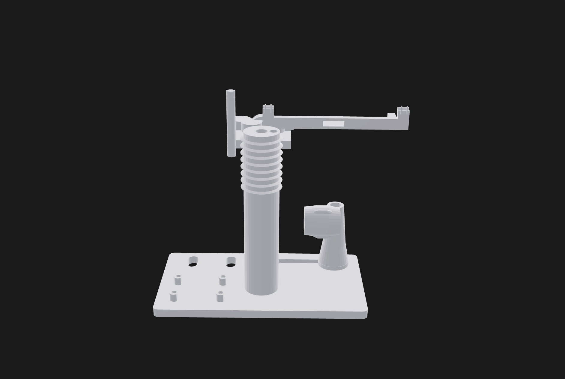 Custom Phone Stand 3D Model